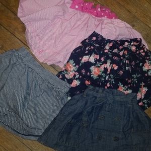 4 Oshkosh skorts